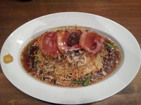 「【９月限定】秋の冷やし中華そば　７８０円」@ラーメンアキラの写真