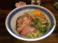 「油そば　肉増し（３枚）」@燦燦斗の写真