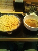 「素つけ麺　中盛」@つけ麺 道の写真