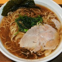 「ラそば（細麺200グラム 600円）」@ラーメン ヤスオの写真
