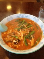 「とまとらーめん　840円」@青竹手打ちラーメン 桐生宿の写真