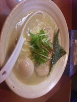 「鳥そば大盛り味玉（860円）」@鳥そば 真屋の写真