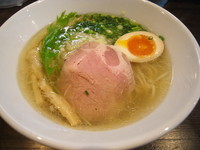 「しゃも塩そば」@麺や 蒼 AOIの写真