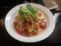 「冷やし担々麺（＋小ライス）」@旬ダイニング 鶴田の写真