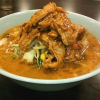 「[改造]　味噌ラーメン＋味噌ホルモン」@台湾料理 昊鑫 上田店の写真