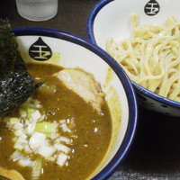 「インドのつけめん(少なめ)￥８５０」@つけめん 玉 本店の写真