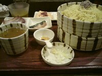 「特製つけそば1,000円」@焙煎汐蕎麦処 金字塔の写真