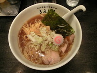 「江戸前煮干中華そば　醤油（￥700）」@江戸前煮干中華そば きみはん 五反田店の写真