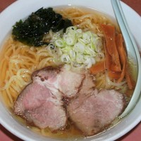 「手打しおラーメン（650円）」@たぬきラーメンの写真
