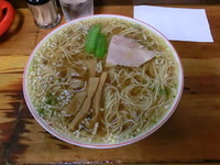 「中華そば（￥500）」@中華そば みずさわ屋の写真