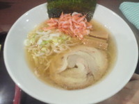 「桜海老塩ラーメン（1000円）」@らーめん華菜楼の写真