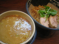 「鶏ベジつけ麺（小）　750円」@中華そば 旋の写真