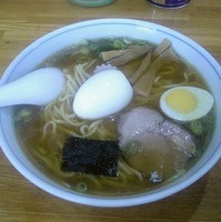 「ラーメン(並・280ｇ)＋ゆで卵」@らーめん サニーの写真