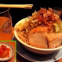 ラーメン並200g (野菜マシマシ、ニンニク) ￥650