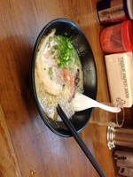 「とんこつラーメン(麺固め)」@松福 本店の写真