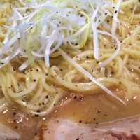 「鶏塩ラーメン+大盛り+チャーシュー丼」@麺匠 たか松 日本橋茅場町店の写真