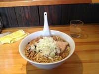 「煮干醤油ラーメン+麺大盛り」@麺や のかぜの写真