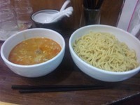 「つけ麺（胡麻）750円大盛り」@麺家 近の写真