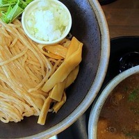 「鶏魚介つけ麺（並盛）　850円」@麺匠 たか松 日本橋茅場町店の写真
