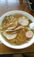 「ラーメン（大盛700円）」@岡崎麺の写真