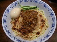 「9月限定 ジャージャー麺」@煮干中華そば 鈴蘭 新宿店の写真