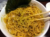 「のり油そば　中盛」@自家製太打麺 勢拉 稲毛店の写真