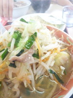 「つけタンメン＋野菜増し」@あぢとみ食堂の写真