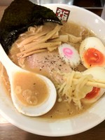 「味玉煮干ラーメン（780円）」@煮干しらーめん 玉五郎 東京新宿店の写真