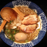 「極・煮干味玉らーめん  900円」@青森煮干し中華そばJIN 綱島店の写真