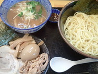 「濃厚魚介鶏つけ麺+特製トッピング②￥1080」@麺屋 頂 中川會 曳舟店の写真