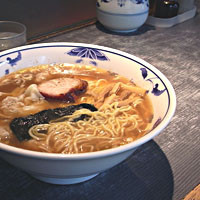 「ワンタンメン850円」@りょうたん亭の写真