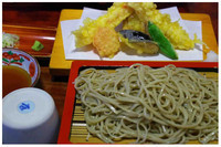 「天せいろ　そば」@旭庵 甚五郎の写真