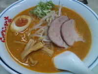 「味噌らうめん　800円」@にゃがにゃが亭 行徳店の写真