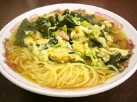 「わかめそば」@百番の写真