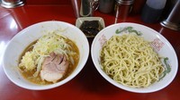 「ラーメン（650円）＋つけ麺（150円）＋のり天（50円）」@ラーメン二郎 相模大野店の写真