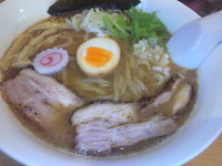 「中華そば＋替え玉（極細麺）」@らー麺Chopの写真