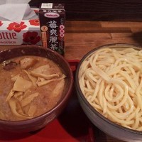 「つけそば2代目（仮）大400g　850円」@群青の写真