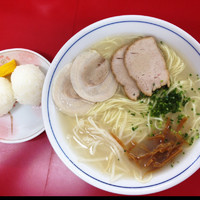 「ラーメン  大        おにぎり」@南京ラーメン 黒門の写真