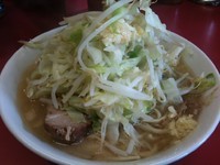 「ラーメン 豚入り 750円 ヤサイ・ニンニク多め」@ラーメン二郎 ひばりヶ丘駅前店の写真