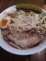 「魚出汁そば 750円(大盛)」@濃厚つけ汁ソバ FRIDAY 勝田店の写真