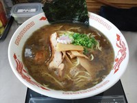 「鶏にぼしそば（大盛り）￥６５０＋￥１００（大盛り）」@鶏男 のり輔の写真