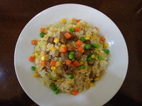 「五目炒飯\700」@晴々飯店の写真