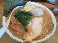 「強烈煮干そば（大盛り無料）＋サービス券：味玉」@凌駕IDEAの写真