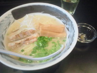 「あっさり鶏そば(650円)」@めん処 かわ田の写真