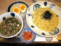 「玉子付ざるらーめん　800円」@与ろゐ屋の写真