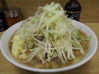 「ラーメン豚入り ￥800　ニンニク」@ラーメン二郎 栃木街道店の写真