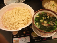 「潮つけ-アサリの塩つけ麺（＋スーパーワンタン）」@ラーメン大至の写真