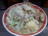 「小豚Wニンニクアブラ」@ラーメン二郎 横浜関内店の写真