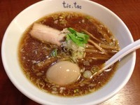 「らーめん＋玉子（￥650＋￥100）」@手打ら～めん tic,tacの写真