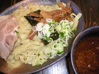 「お魚つけ麺（２玉）【７８０円】」@ラーメン ヨシベー 八千代店の写真